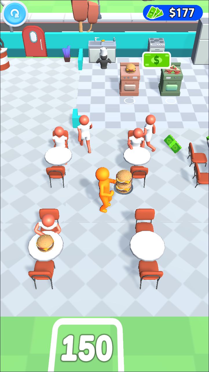 【超级汉堡店H5】休闲三网小游戏H5游戏Win+Linux服务端+架设教程-吾爱懒猫